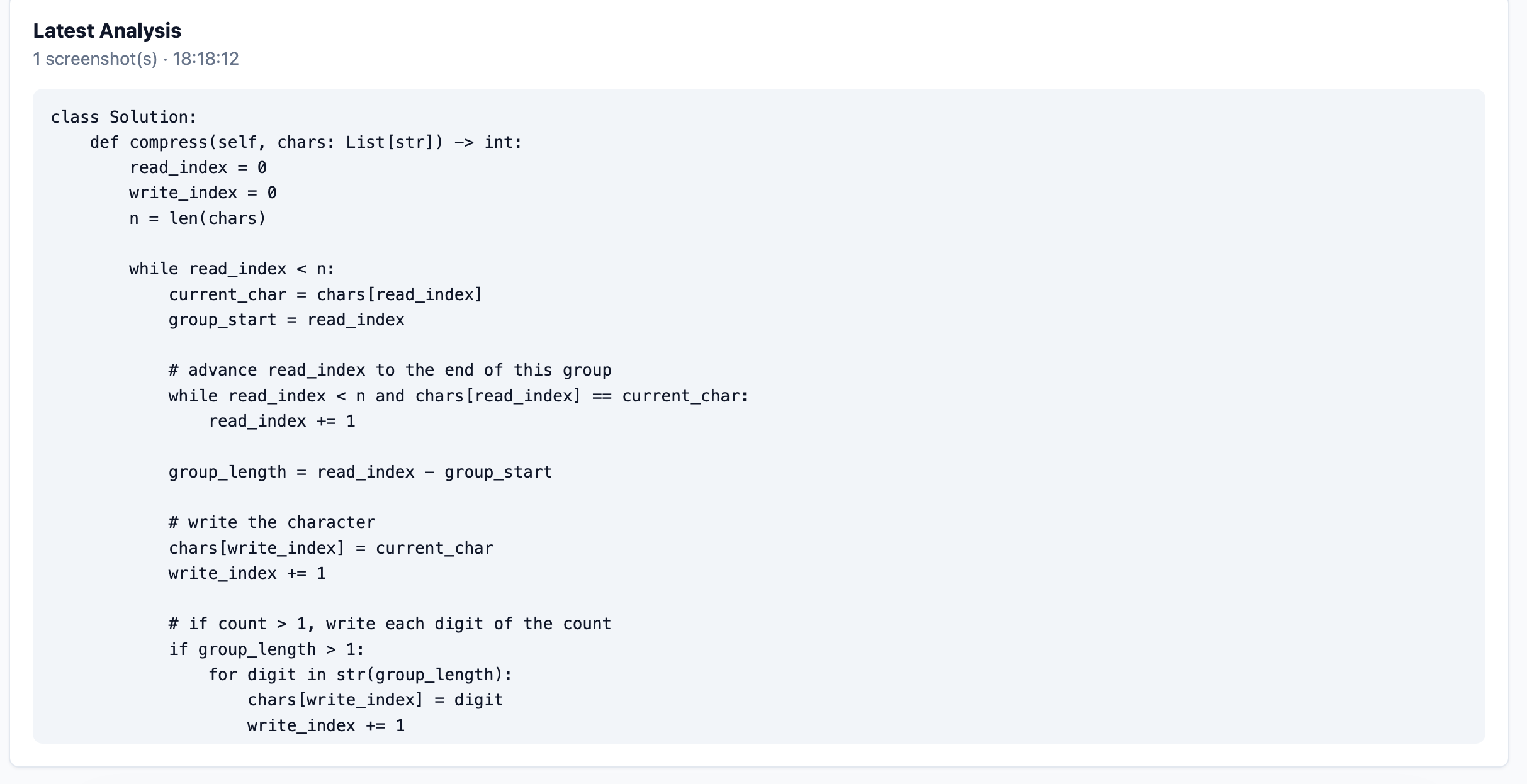 First part of the Stealth Sensei coding response